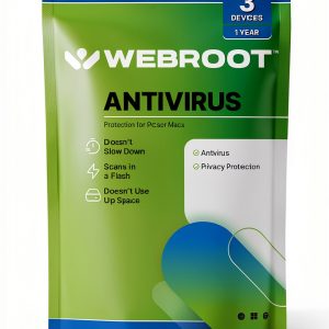 Webroot Antivirus with 25GB Cloud Backup and Password Manager-0